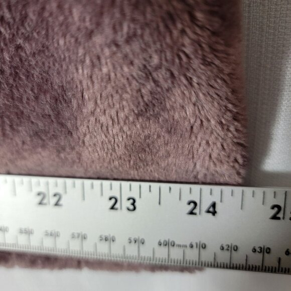 32 Degrees Heat Womens Sherpa Jacket Size 2XL Long Sleeve Full Zip Light Plum - Picture 9 of 12
